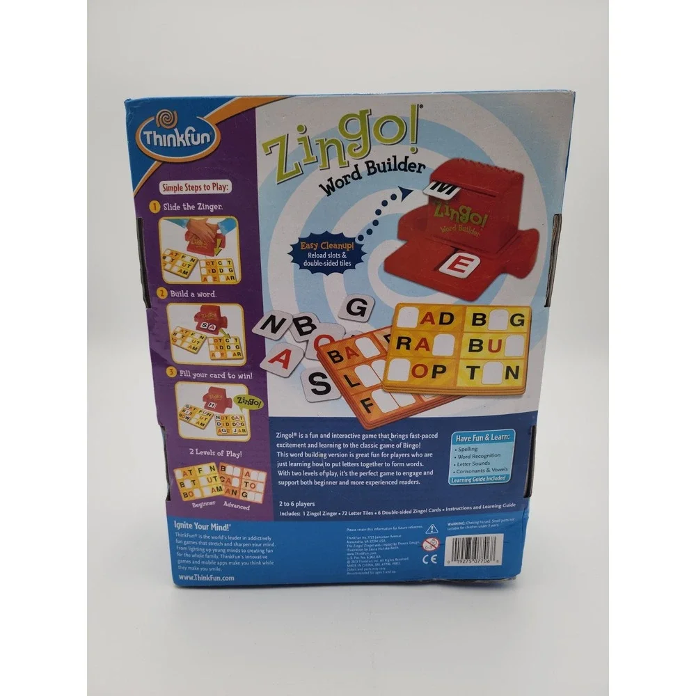 Thinkfun zingo word